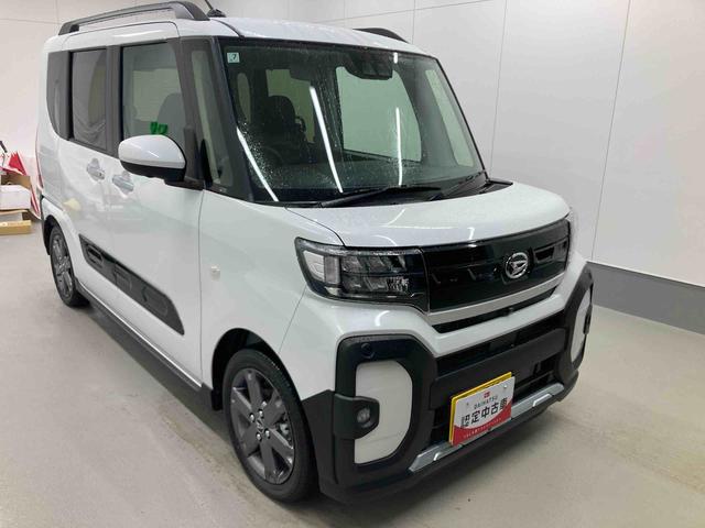 タントファンクロスターボリミテッド衝突被害軽減ブレーキ　横滑り防止装置　オートハイビーム　アイドリングストップ　ステアリングスイッチ　オートライト　キーフリーシステム　オートエアコン　ＥＴＣ　パノラマカメラ（岐阜県）の中古車