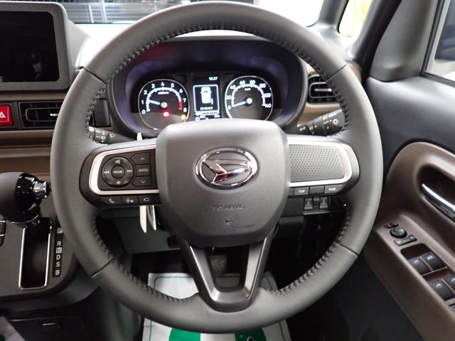 ムーヴキャンバスセオリーＧ衝突被害軽減ブレーキ　横滑り防止装置　オートハイビーム　アイドリングストップ　ステアリングスイッチ　オートライト　キーフリーシステム　オートエアコン　パノラマカメラ（岐阜県）の中古車