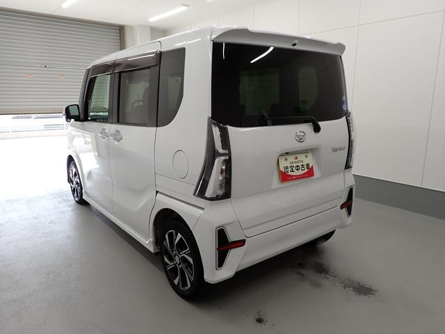 タントカスタムX衝突被害軽減ブレーキ 横滑り防止装置 オートハイビーム アイドリングストップ ステアリングスイッチ オートライト キーフリーシステム オートエアコン ナビ ドラレコ パノラマカメラ マット バイザー(岐阜県)の中古車