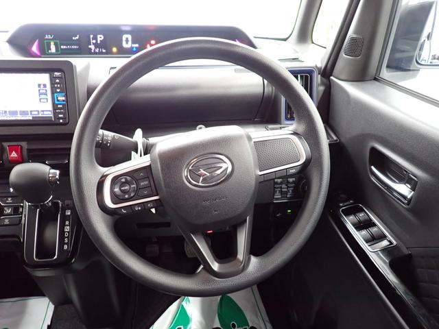 タントカスタムX衝突被害軽減ブレーキ 横滑り防止装置 オートハイビーム アイドリングストップ ステアリングスイッチ オートライト キーフリーシステム オートエアコン ナビ ドラレコ パノラマカメラ マット バイザー(岐阜県)の中古車