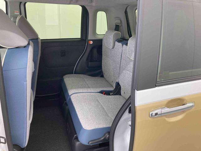 ムーヴキャンバスストライプスＧ衝突被害軽減ブレーキ　横滑り防止装置　オートハイビーム　アイドリングストップ　ステアリングスイッチ　オートライト　キーフリーシステム　オートエアコン　パノラマカメラ（岐阜県）の中古車