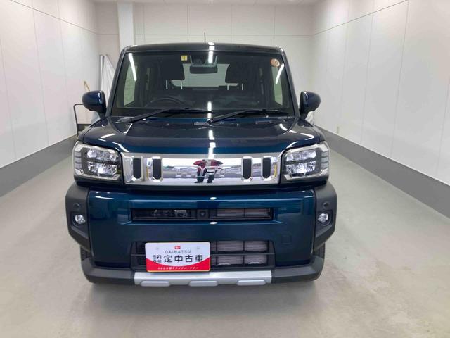 タフトＧターボ　クロムベンチャー衝突被害軽減ブレーキ　横滑り防止装置　オートハイビーム　アイドリングストップ　ステアリングスイッチ　オートライト　キーフリーシステム　オートエアコン　パノラマカメラ　マット　バイザー（岐阜県）の中古車