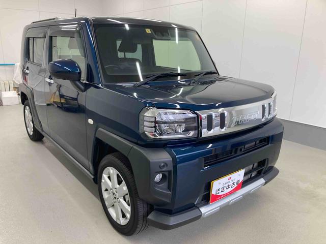 タフトＧターボ　クロムベンチャー衝突被害軽減ブレーキ　横滑り防止装置　オートハイビーム　アイドリングストップ　ステアリングスイッチ　オートライト　キーフリーシステム　オートエアコン　パノラマカメラ　マット　バイザー（岐阜県）の中古車