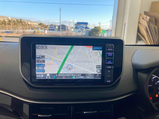 ムーヴカスタム　Ｘ　ＶＳ　ＳＡIII衝突被害軽減ブレーキ　横滑り防止装置　オートハイビーム　アイドリングストップ　ステアリングスイッチ　オートライト　キーフリーシステム　オートエアコン　ナビ　ドラレコ　パノラマカメラ　マット　バイザー（岐阜県）の中古車