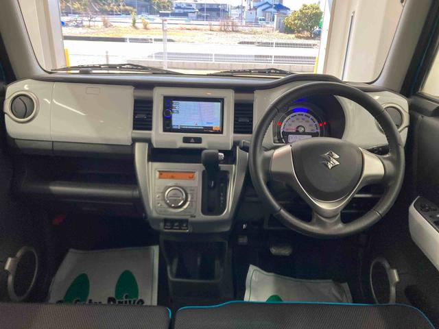 ハスラーＸターボ衝突被害軽減ブレーキ　横滑り防止装置　アイドリングストップ　オートライト　キーフリーシステム　オートエアコン　社外ナビ　社外ドラレコ　ＥＴＣ　マット　バイザー（岐阜県）の中古車