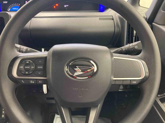 タントカスタムＸ衝突被害軽減ブレーキ　横滑り防止装置　オートハイビーム　アイドリングストップ　ステアリングスイッチ　オートライト　キーフリーシステム　オートエアコン　パノラマカメラ　マット　バイザー（岐阜県）の中古車