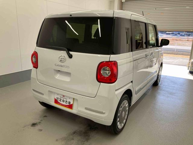 ムーヴキャンバスセオリーＧ衝突被害軽減ブレーキ　横滑り防止装置　オートハイビーム　アイドリングストップ　ステアリングスイッチ　オートライト　キーフリーシステム　オートエアコン　ナビ　ドラレコ　パノラマカメラ　ＥＴＣ　マット（岐阜県）の中古車