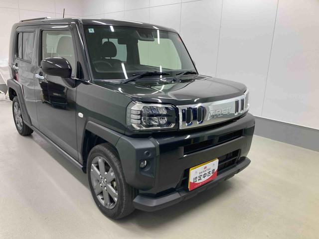 タフトＧターボ衝突被害軽減ブレーキ　横滑り防止装置　４ＷＤ　オートハイビーム　アイドリングストップ　ステアリングスイッチ　オートライト　キーフリーシステム　オートエアコン　バックカメラ（岐阜県）の中古車
