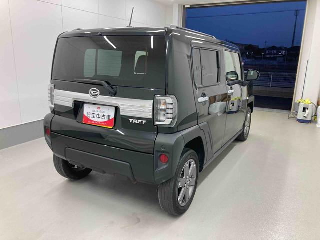 タフトＧターボ衝突被害軽減ブレーキ　横滑り防止装置　４ＷＤ　オートハイビーム　アイドリングストップ　ステアリングスイッチ　オートライト　キーフリーシステム　オートエアコン　バックカメラ（岐阜県）の中古車