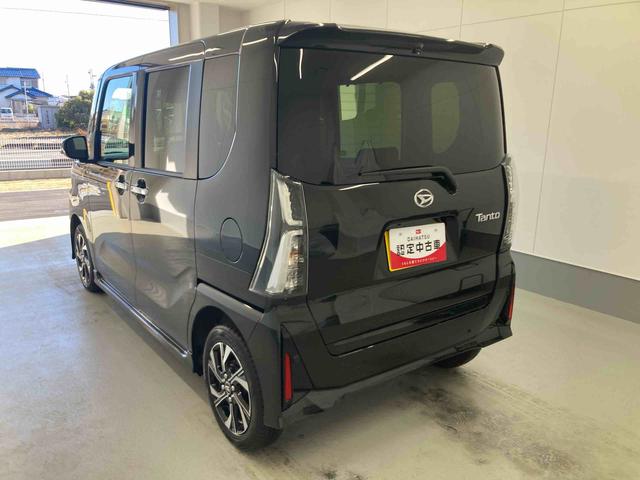 タントカスタムＸ衝突被害軽減ブレーキ　横滑り防止装置　オートハイビーム　アイドリングストップ　ステアリングスイッチ　オートライト　キーフリーシステム　オートエアコン　ディスプレイオーディオ　バックカメラ（岐阜県）の中古車