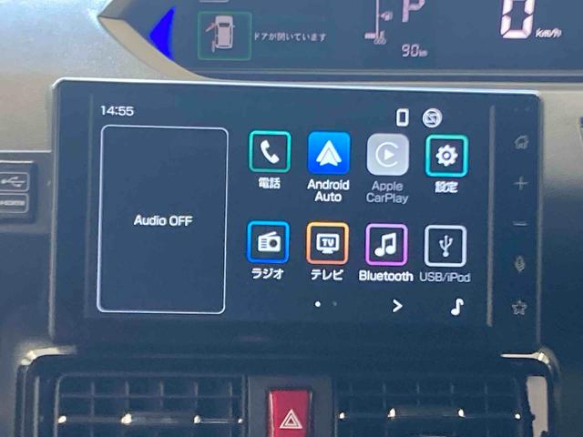タントカスタムＸ衝突被害軽減ブレーキ　横滑り防止装置　オートハイビーム　アイドリングストップ　ステアリングスイッチ　オートライト　キーフリーシステム　オートエアコン　ディスプレイオーディオ　バックカメラ（岐阜県）の中古車