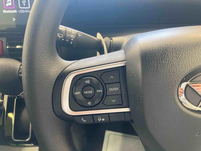 タントカスタムＸ衝突被害軽減ブレーキ　横滑り防止装置　オートハイビーム　アイドリングストップ　ステアリングスイッチ　オートライト　キーフリーシステム　オートエアコン　ディスプレイオーディオ　バックカメラ（岐阜県）の中古車