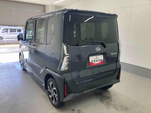 タントカスタムＸリミテッド衝突被害軽減ブレーキ　横滑り防止装置　オートハイビーム　アイドリングストップ　ステアリングスイッチ　オートライト　キーフリーシステム　オートエアコン　ＥＴＣ　パノラマカメラ（岐阜県）の中古車