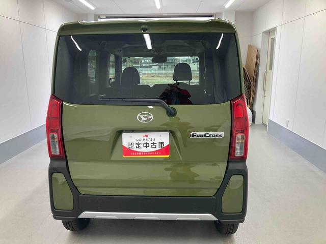 タントファンクロス衝突被害軽減ブレーキ　横滑り防止装置　オートハイビーム　アイドリングストップ　ステアリングスイッチ　オートライト　キーフリーシステム　オートエアコン　パノラマカメラ（岐阜県）の中古車