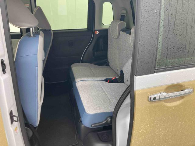 ムーヴキャンバスストライプスＧ衝突被害軽減ブレーキ　横滑り防止装置　オートハイビーム　アイドリングストップ　ステアリングスイッチ　オートライト　キーフリーシステム　オートエアコン　ナビ　ドラレコ　パノラマカメラ　ＥＴＣ　マット（岐阜県）の中古車