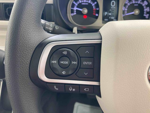 ムーヴキャンバスストライプスＧターボ衝突被害軽減ブレーキ　横滑り防止装置　オートハイビーム　アイドリングストップ　ステアリングスイッチ　オートライト　キーフリーシステム　オートエアコン　パノラマカメラ（岐阜県）の中古車