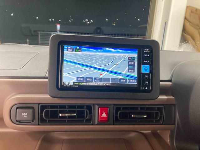 ムーヴキャンバスセオリーＧ衝突被害軽減ブレーキ　横滑り防止装置　オートハイビーム　アイドリングストップ　ステアリングスイッチ　オートライト　キーフリーシステム　オートエアコン　ナビ　ドラレコ　パノラマカメラ　ＥＴＣ　マット（岐阜県）の中古車