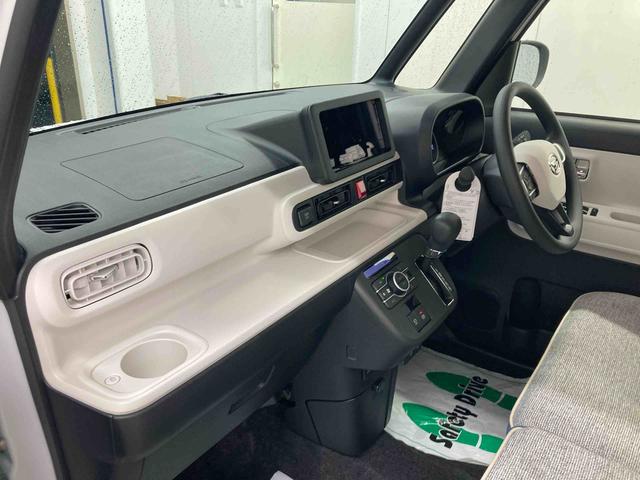 ムーヴキャンバスストライプスＧ衝突被害軽減ブレーキ　横滑り防止装置　オートハイビーム　アイドリングストップ　ステアリングスイッチ　オートライト　キーフリーシステム　オートエアコン　パノラマカメラ（岐阜県）の中古車