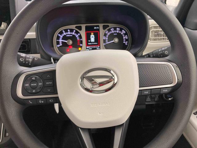 ムーヴキャンバスストライプスＧ衝突被害軽減ブレーキ　横滑り防止装置　オートハイビーム　アイドリングストップ　ステアリングスイッチ　オートライト　キーフリーシステム　オートエアコン　パノラマカメラ（岐阜県）の中古車