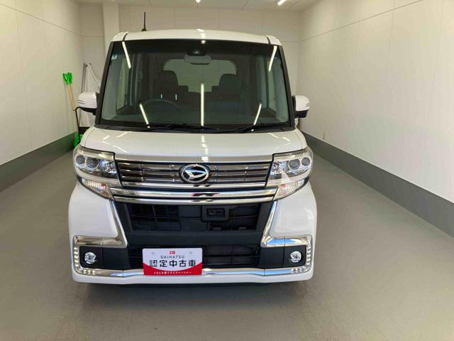 タントカスタムＸ　トップエディションＳＡII衝突被害軽減ブレーキ　横滑り防止装置　オートハイビーム　アイドリングストップ　ステアリングスイッチ　オートライト　キーフリーシステム　オートエアコン　社外ナビ　バックカメラ　マット　バイザー（岐阜県）の中古車