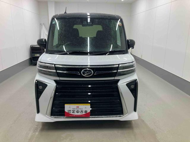 タントカスタムＲＳ衝突被害軽減ブレーキ　横滑り防止装置　オートハイビーム　アイドリングストップ　ステアリングスイッチ　オートライト　キーフリーシステム　オートエアコン　ナビ　ドラレコ　パノラマカメラ　ＥＴＣ　マット（岐阜県）の中古車