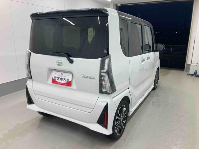タントカスタムＲＳ衝突被害軽減ブレーキ　横滑り防止装置　オートハイビーム　アイドリングストップ　ステアリングスイッチ　オートライト　キーフリーシステム　オートエアコン　ナビ　ドラレコ　パノラマカメラ　ＥＴＣ　マット（岐阜県）の中古車