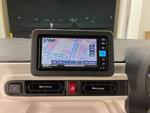 ムーヴキャンバスストライプスＧ衝突被害軽減ブレーキ　横滑り防止装置　オートハイビーム　アイドリングストップ　ステアリングスイッチ　オートライト　キーフリーシステム　オートエアコン　ナビ　ドラレコ　パノラマカメラ　ＥＴＣ　マット（岐阜県）の中古車