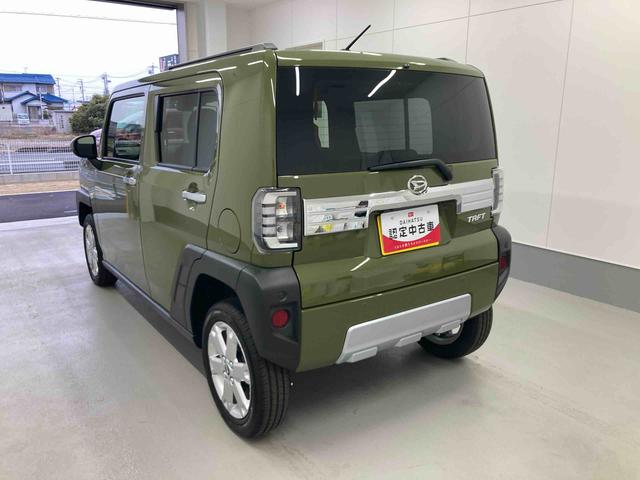 タフトＧターボ　クロムベンチャー衝突被害軽減ブレーキ　横滑り防止装置　４ＷＤ　オートハイビーム　アイドリングストップ　ステアリングスイッチ　オートライト　キーフリーシステム　オートエアコン　パノラマカメラ（岐阜県）の中古車