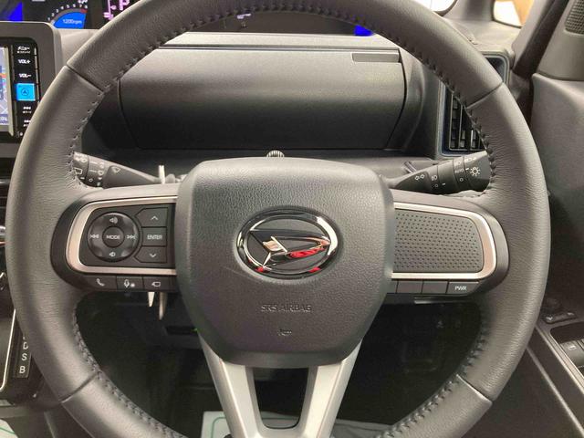 タントカスタムＲＳ衝突被害軽減ブレーキ　横滑り防止装置　オートハイビーム　アイドリングストップ　ステアリングスイッチ　オートライト　キーフリーシステム　オートエアコン　ナビ　ドラレコ　パノラマカメラ　ＥＴＣ　マット（岐阜県）の中古車