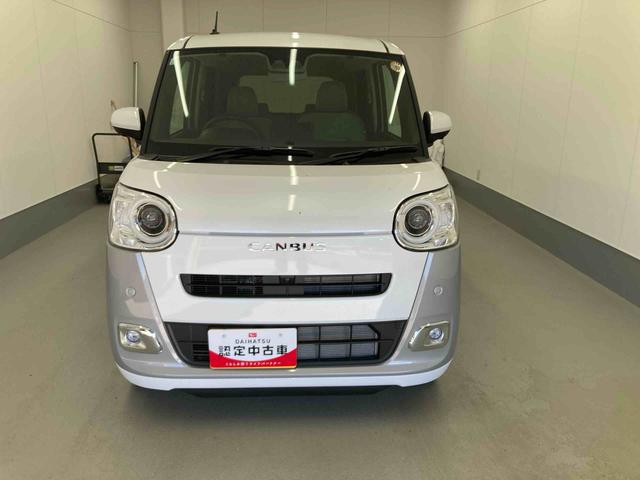 ムーヴキャンバスストライプスＧ衝突被害軽減ブレーキ　横滑り防止装置　オートハイビーム　アイドリングストップ　ステアリングスイッチ　オートライト　キーフリーシステム　オートエアコン　パノラマカメラ（岐阜県）の中古車