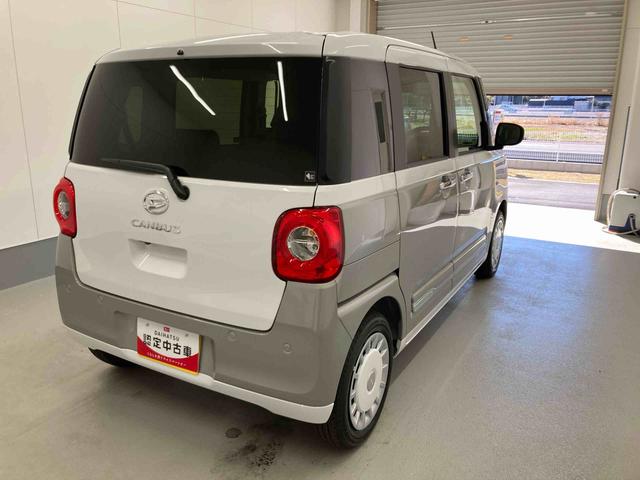 ムーヴキャンバスストライプスＧ衝突被害軽減ブレーキ　横滑り防止装置　オートハイビーム　アイドリングストップ　ステアリングスイッチ　オートライト　キーフリーシステム　オートエアコン　パノラマカメラ（岐阜県）の中古車