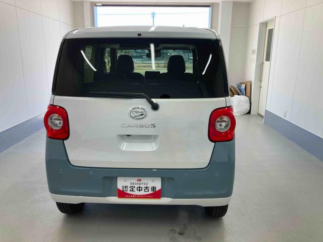 ムーヴキャンバスストライプスＧ衝突被害軽減ブレーキ　横滑り防止装置　オートハイビーム　アイドリングストップ　ステアリングスイッチ　オートライト　キーフリーシステム　オートエアコン　パノラマカメラ（岐阜県）の中古車