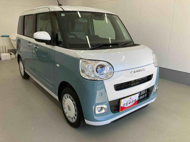 ムーヴキャンバスストライプスＧ衝突被害軽減ブレーキ　横滑り防止装置　オートハイビーム　アイドリングストップ　ステアリングスイッチ　オートライト　キーフリーシステム　オートエアコン　パノラマカメラ（岐阜県）の中古車