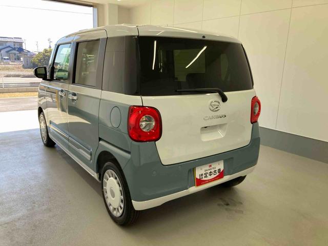 ムーヴキャンバスストライプスＧ衝突被害軽減ブレーキ　横滑り防止装置　オートハイビーム　アイドリングストップ　ステアリングスイッチ　オートライト　キーフリーシステム　オートエアコン　パノラマカメラ（岐阜県）の中古車