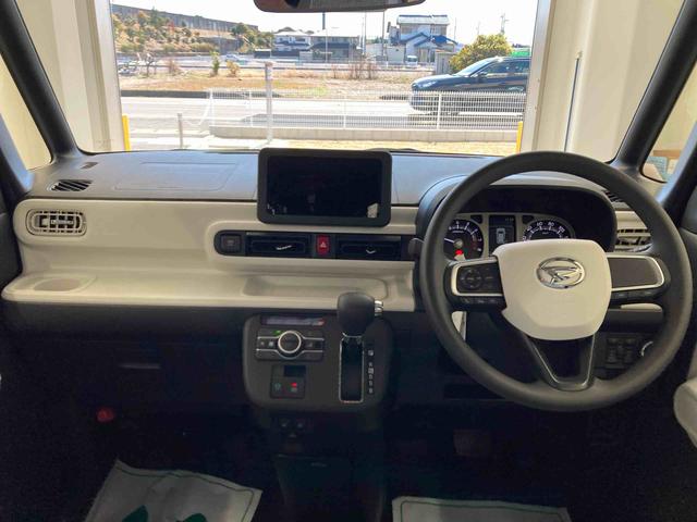 ムーヴキャンバスストライプスＧ衝突被害軽減ブレーキ　横滑り防止装置　オートハイビーム　アイドリングストップ　ステアリングスイッチ　オートライト　キーフリーシステム　オートエアコン　パノラマカメラ（岐阜県）の中古車