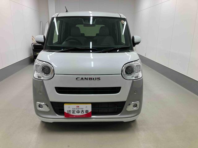 ムーヴキャンバスストライプスＧ衝突被害軽減ブレーキ　横滑り防止装置　オートハイビーム　アイドリングストップ　ステアリングスイッチ　オートライト　キーフリーシステム　オートエアコン　ナビ　ドラレコ　パノラマカメラ　ＥＴＣ　マット（岐阜県）の中古車