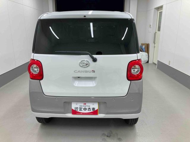 ムーヴキャンバスストライプスＧ衝突被害軽減ブレーキ　横滑り防止装置　オートハイビーム　アイドリングストップ　ステアリングスイッチ　オートライト　キーフリーシステム　オートエアコン　ナビ　ドラレコ　パノラマカメラ　ＥＴＣ　マット（岐阜県）の中古車