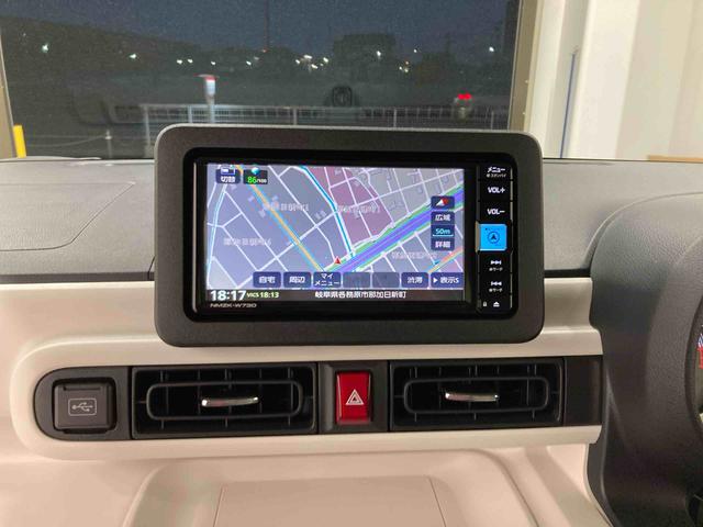 ムーヴキャンバスストライプスＧ衝突被害軽減ブレーキ　横滑り防止装置　オートハイビーム　アイドリングストップ　ステアリングスイッチ　オートライト　キーフリーシステム　オートエアコン　ナビ　ドラレコ　パノラマカメラ　ＥＴＣ　マット（岐阜県）の中古車