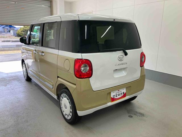 ムーヴキャンバスストライプスＧ衝突被害軽減ブレーキ　横滑り防止装置　オートハイビーム　アイドリングストップ　ステアリングスイッチ　オートライト　キーフリーシステム　オートエアコン　パノラマカメラ（岐阜県）の中古車