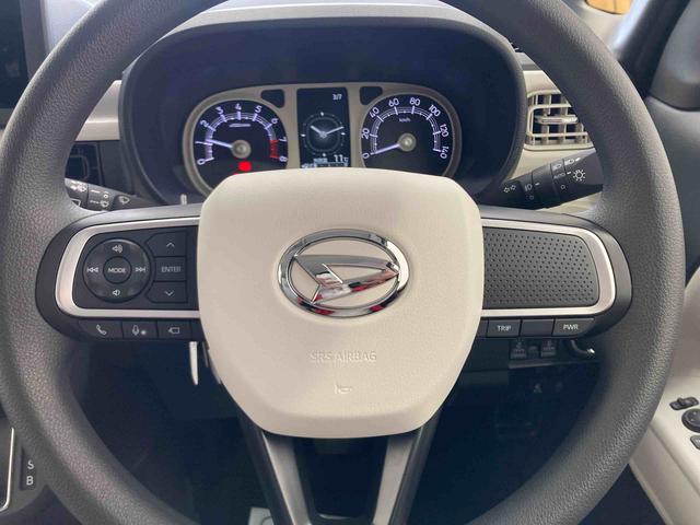 ムーヴキャンバスストライプスＧ衝突被害軽減ブレーキ　横滑り防止装置　オートハイビーム　アイドリングストップ　ステアリングスイッチ　オートライト　キーフリーシステム　オートエアコン　パノラマカメラ（岐阜県）の中古車