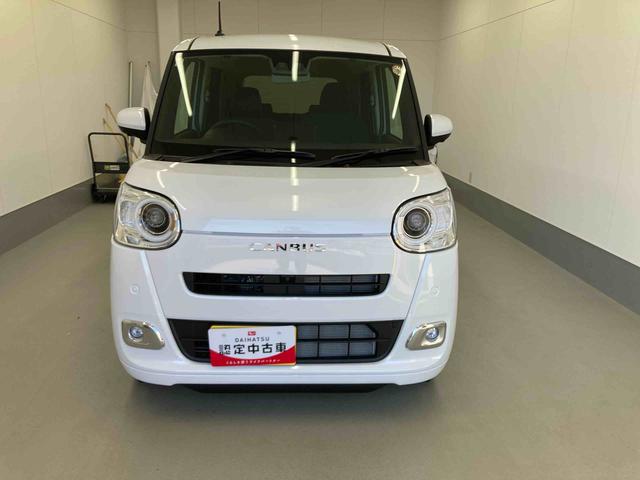 ムーヴキャンバスセオリーG衝突被害軽減ブレーキ 横滑り防止装置 オートハイビーム アイドリングストップ ステアリングスイッチ オートライト キーフリーシステム オートエアコン パノラマカメラ(岐阜県)の中古車