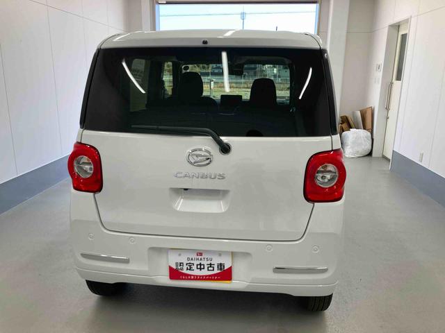 ムーヴキャンバスセオリーG衝突被害軽減ブレーキ 横滑り防止装置 オートハイビーム アイドリングストップ ステアリングスイッチ オートライト キーフリーシステム オートエアコン パノラマカメラ(岐阜県)の中古車