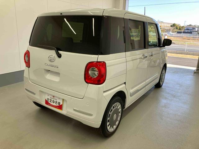 ムーヴキャンバスセオリーG衝突被害軽減ブレーキ 横滑り防止装置 オートハイビーム アイドリングストップ ステアリングスイッチ オートライト キーフリーシステム オートエアコン パノラマカメラ(岐阜県)の中古車