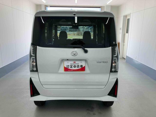 タントカスタムＸリミテッド衝突被害軽減ブレーキ　横滑り防止装置　オートハイビーム　アイドリングストップ　ステアリングスイッチ　オートライト　キーフリーシステム　オートエアコン　パノラマカメラ　ＥＴＣ（岐阜県）の中古車