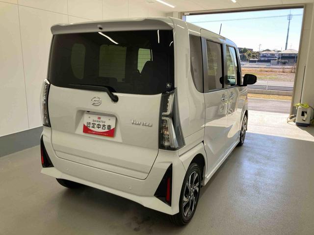 タントカスタムＸリミテッド衝突被害軽減ブレーキ　横滑り防止装置　オートハイビーム　アイドリングストップ　ステアリングスイッチ　オートライト　キーフリーシステム　オートエアコン　パノラマカメラ　ＥＴＣ（岐阜県）の中古車