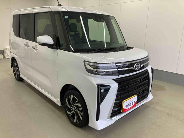 タントカスタムＸ衝突被害軽減ブレーキ　横滑り防止装置　オートハイビーム　アイドリングストップ　ステアリングスイッチ　オートライト　キーフリーシステム　オートエアコン　ナビ　ドラレコ　パノラマカメラ　ＥＴＣ　マット（岐阜県）の中古車