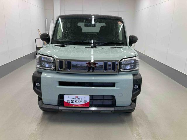 タフトＧ　ダーククロムベンチャー衝突被害軽減ブレーキ　横滑り防止装置　４ＷＤ　オートハイビーム　アイドリングストップ　ステアリングスイッチ　オートライト　キーフリーシステム　オートエアコン　パノラマカメラ（岐阜県）の中古車