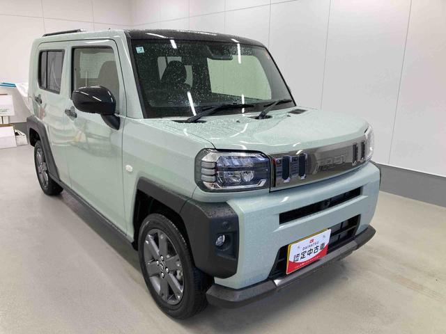 タフトＧ　ダーククロムベンチャー衝突被害軽減ブレーキ　横滑り防止装置　４ＷＤ　オートハイビーム　アイドリングストップ　ステアリングスイッチ　オートライト　キーフリーシステム　オートエアコン　パノラマカメラ（岐阜県）の中古車