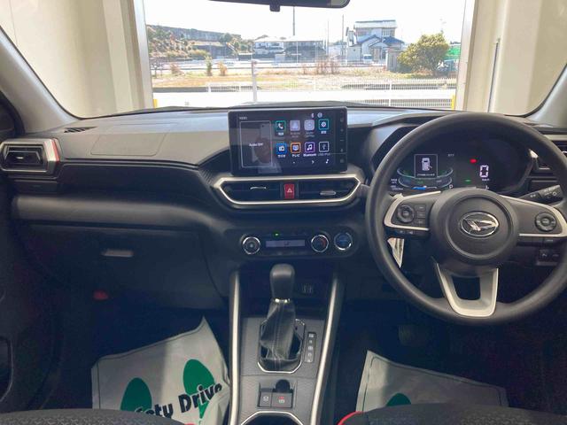 ロッキーX HEV衝突被害軽減ブレーキ 横滑り防止装置 オートハイビーム ステアリングスイッチ オートライト キーフリーシステム オートエアコン ディスプレイオーディオ バックカメラ(岐阜県)の中古車