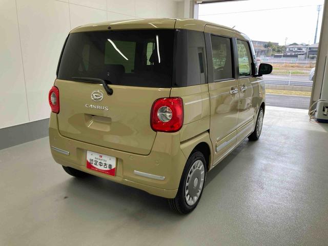 ムーヴキャンバスセオリーG衝突被害軽減ブレーキ 横滑り防止装置 オートハイビーム アイドリングストップ ステアリングスイッチ オートライト キーフリーシステム オートエアコン パノラマカメラ(岐阜県)の中古車